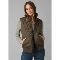 Prana Women's Esla Vest -Winter Jacket Shop 1962091 SLATEGREEN