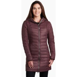 KUHL Women's Spyfire Parka -Winter Jacket Shop 2140 Ws Spyfire Down Parka Kalamata Front