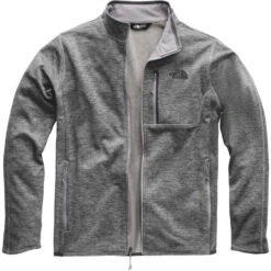 The North Face Men's Canyonlands Full Zip 6 The North Face Men's Canyonlands Full Zip -Winter Jacket Shop Canyonlands Fz 3SO6 TNF Medium Grey Heather
