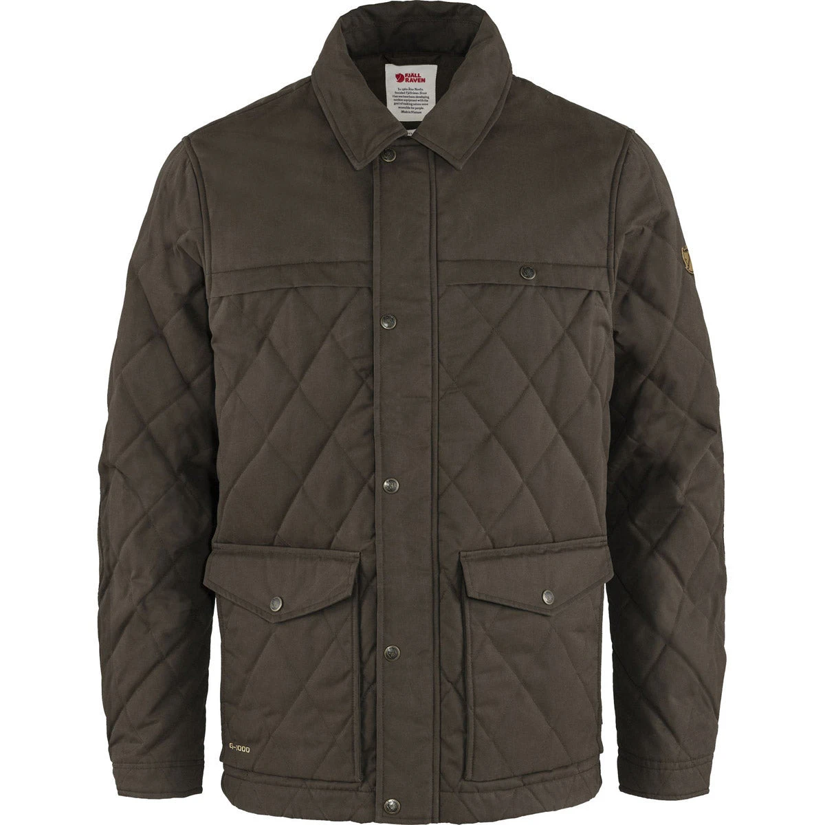 Fjallraven Men's Ovik Wool Padded Jacket 1 Fjallraven Men's Ovik Wool Padded Jacket
